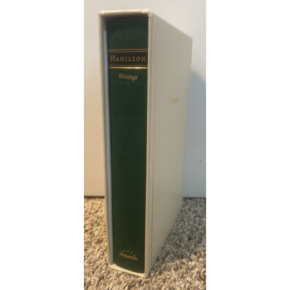 ALEXANDER HAMILTON: WRITINGS 2001 Library of America History Hardcover